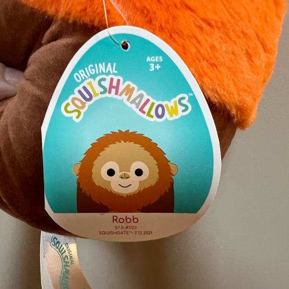 B1G1- See Description NWT Robb the Orangutan Squishmallow 8” 2021 - Picture 8 of 10
